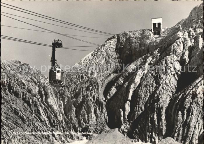 Seilbahn Saentis Bergstation