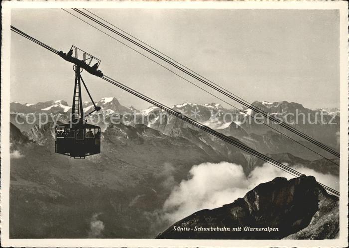 Seilbahn Säntis Glarneralpen