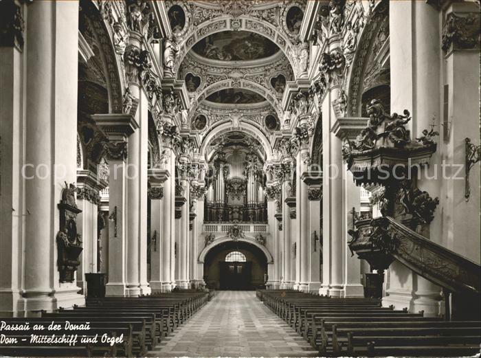 Kirchenorgel Passau Dom Mittelschiff