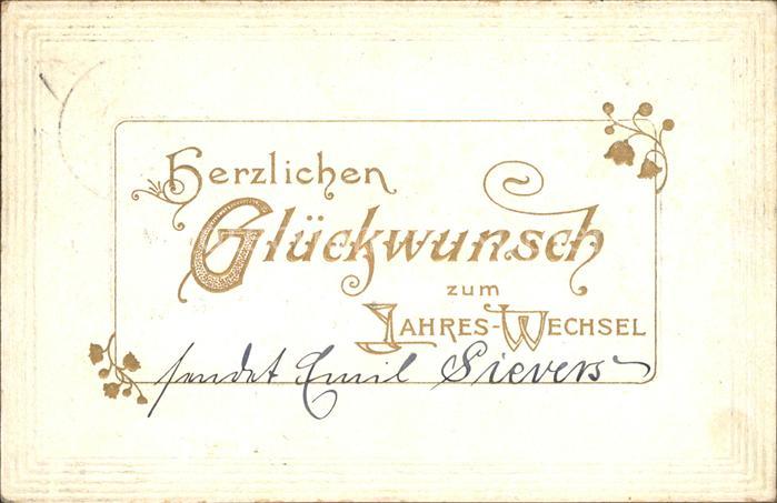 Neujahr Glückwunsch