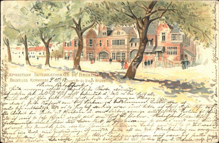 Exposition Internationale Bruxelles 1897 Bruxelles Kermesse