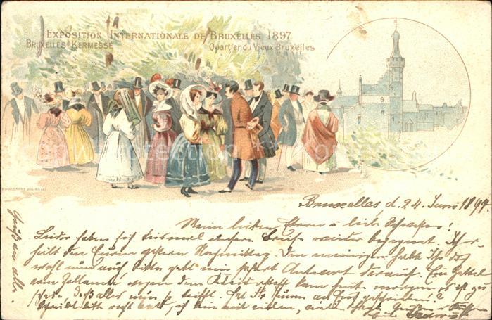 Exposition Internationale Bruxelles 1897 Bruxelles Kermesse