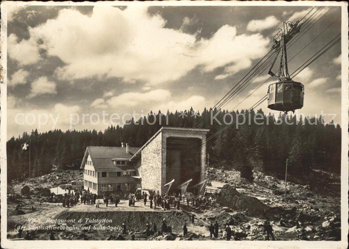 Seilbahn Restaurant Talstation Schwägalp