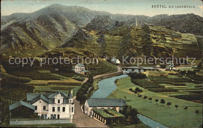 Mayschoss Hotel Lochmuehle Panorama Ahrtal