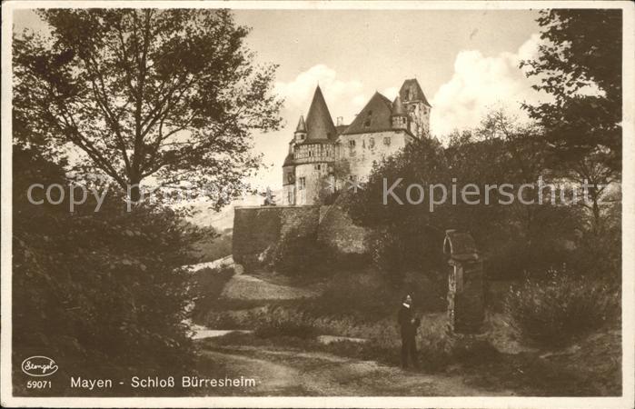Mayen Schloss Buerresheim Bildstock