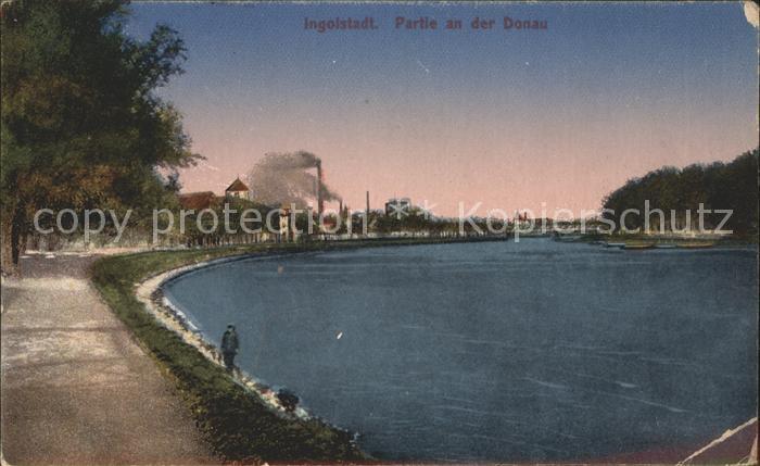 INGOLSTADT  CITY Partie an der Donau