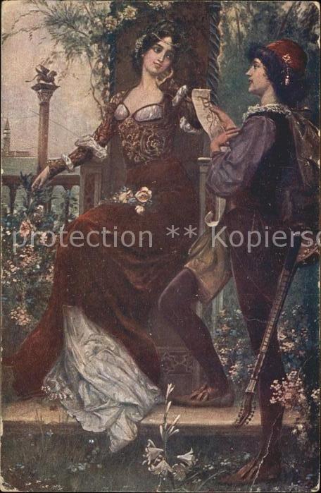 Kuenstlerkarte Brautwerbung