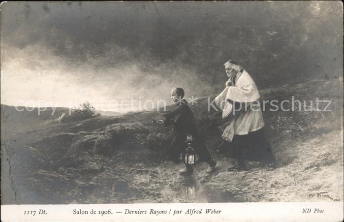 Verlag Salon de 1906 Derniers Rayons Alfred Weber Nr. 1