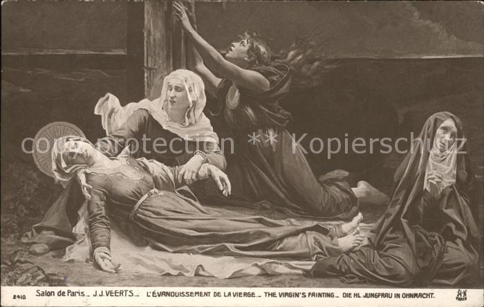 Foto AN Paris (Noyer) Nr. 2410 J.J. Veerts Die Heilige Jungfrau i