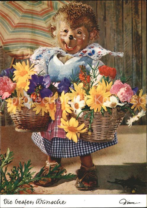 Mecki Nr. 318 Glueckwunsch Blumen