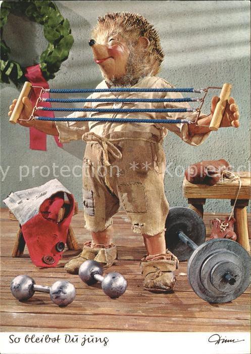 Mecki Nr. 351 Sport Fitness Hanteln Expander Boxhandschuhe