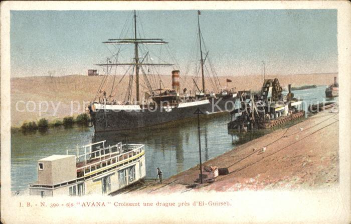 Segelschiffe S/S Avana El-Guirseh