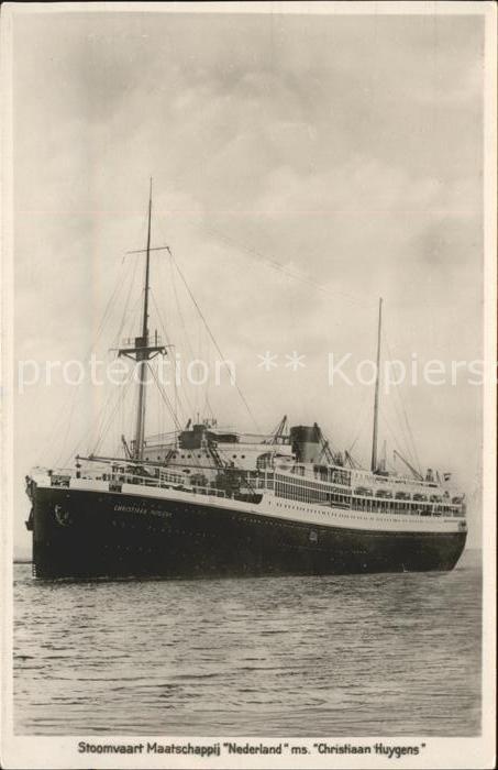 Dampfer Oceanliner Nederland MS Christiaan Huygens