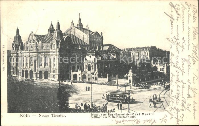 Theatergebaeude Koeln Neues Theater