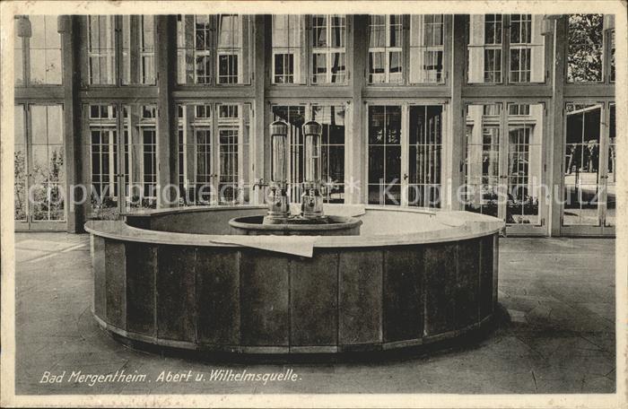 Bad Mergentheim Albert und Wilhelmsquelle