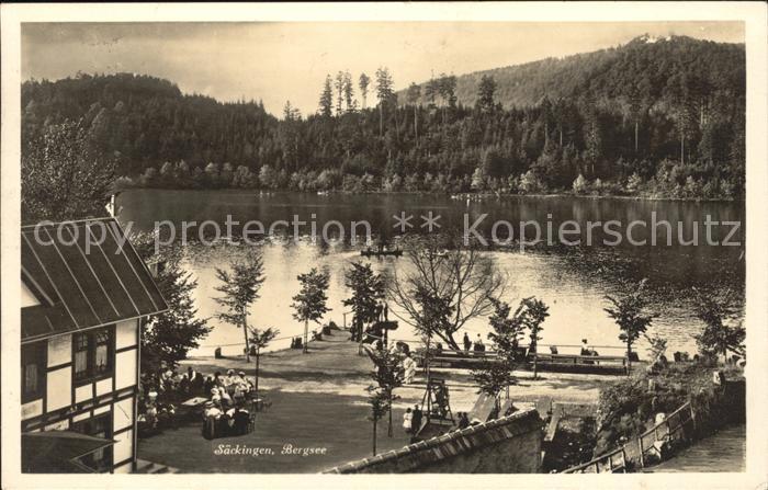 Saeckingen Rhein Bergsee