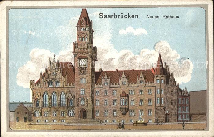 SAARBRueCKEN Saarland Neues Rathaus