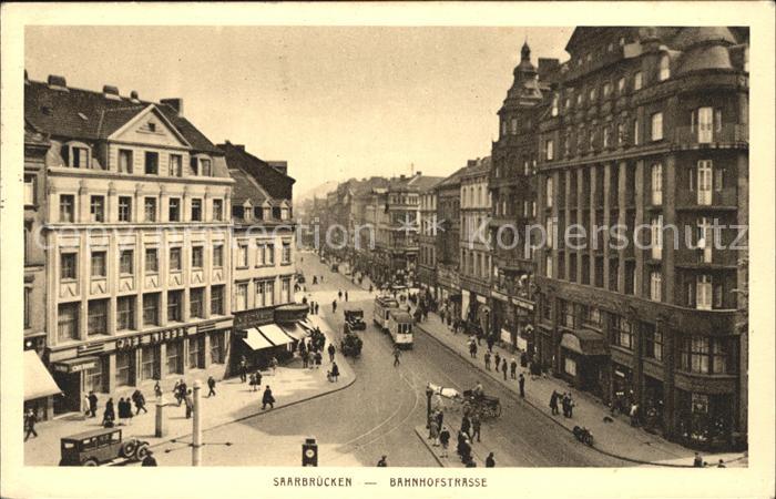 SAARBRueCKEN Saarland Bahnhofstrasse