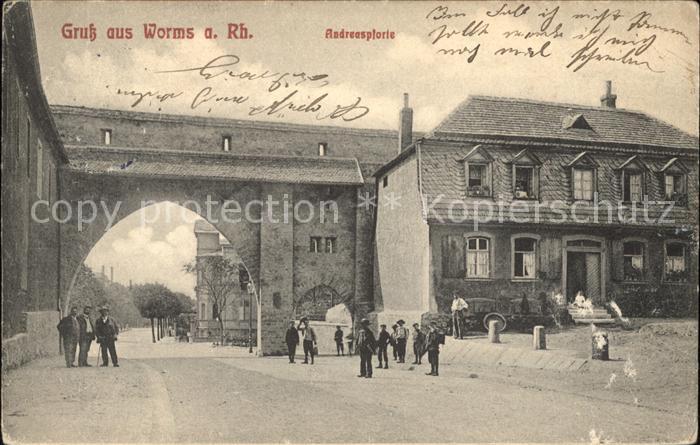 Worms Rhein Andreaspforte