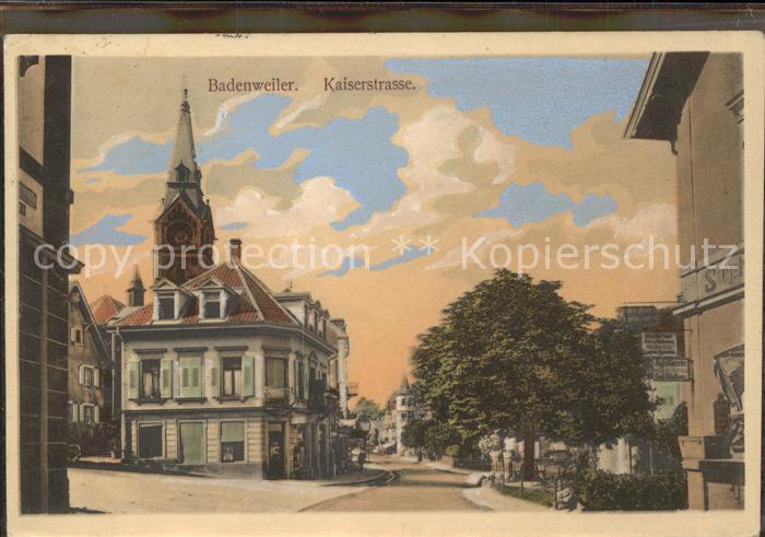 BADENWEILER BW Kaiserstrasse