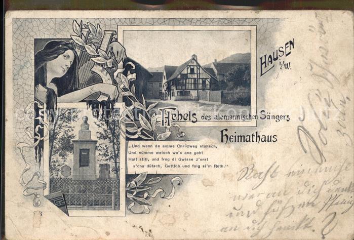 Hausen Wiesental Hebel Denkmal und Heimathaus