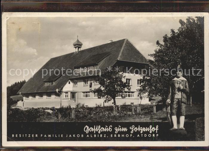 Rickenbach Hotzenwald Gasthaus zum Hotzenhof