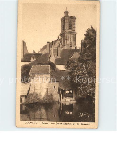 Clamecy Nievre Saint-Martin Beuvron