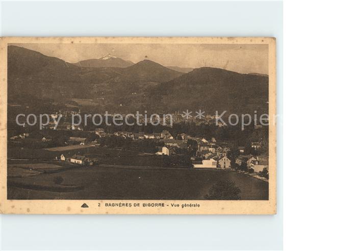 Bagneres-de-Bigorre Vue generale