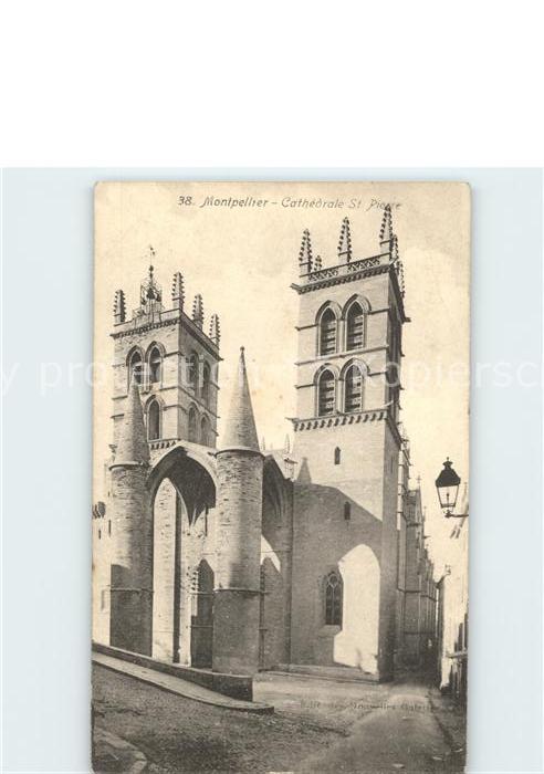 Montpellier Herault Cathedrale Saint Pierre