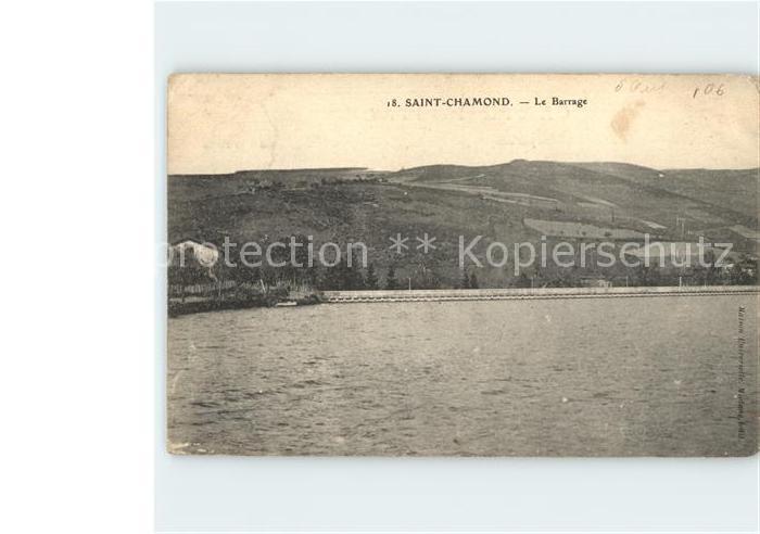 Saint-Chamond Le Barrage Stausee