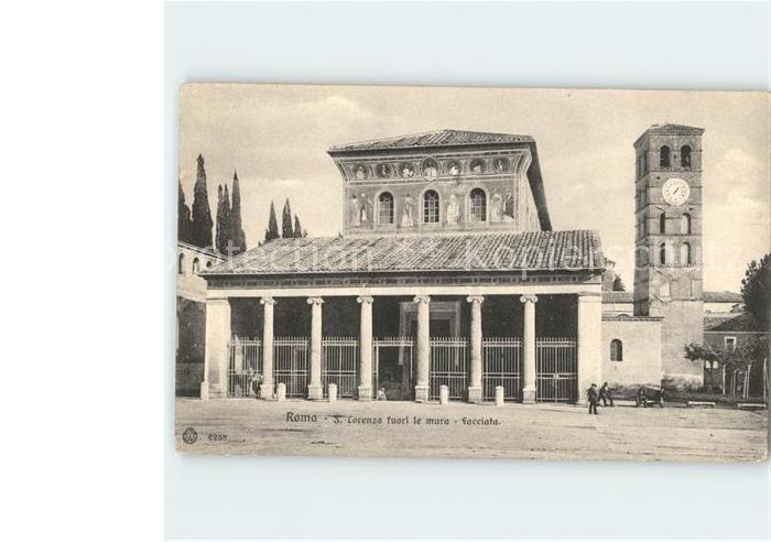 Rom Roma San Lorenzo fuori le muro Facciata