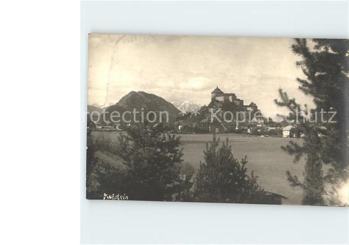 Kufstein Tirol Panorama mit Festung Alpen