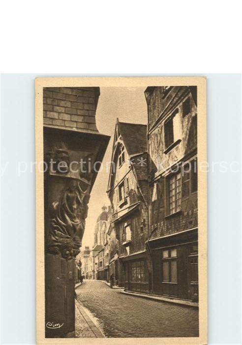 Tours Indre-et-Loire Vieilles maisons Rue du Change