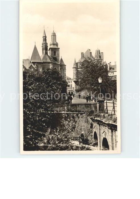 LUXEMBOURG  Luxemburg Montee de Clausen