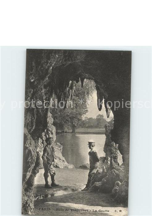 Paris Bois de Vincennes La Grotte