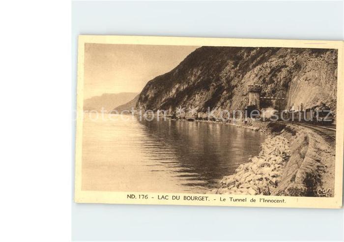 Aix-les-Bains Lac du Bourget Tunnel de l'Innocent Che