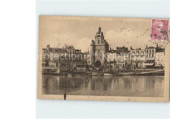 La Rochelle Charente-Maritime Le Port et Tour de l_Horloge Stempel au
