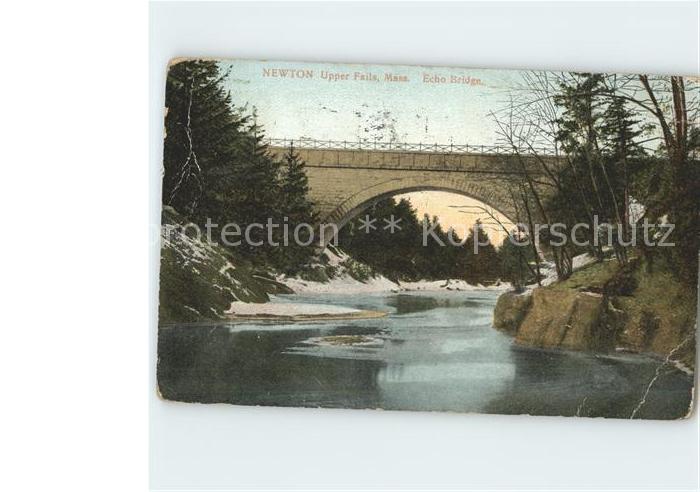 Newton Upper Falls Echo Bridge