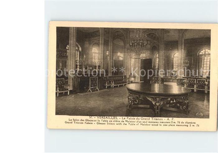 Versailles Yvelines Palais du Grand Trianon Salon des Glace