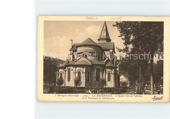 La Bourboule Eglise Boulevard Georges Clemenceau