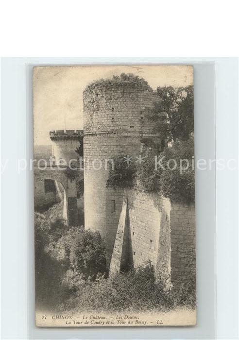 Chinon Indre et Loire Chateau Les Douves