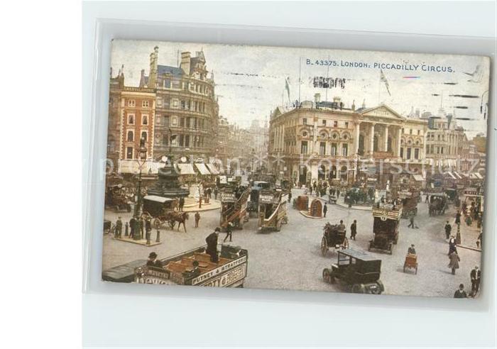 London Piccadilly Circus Traffic