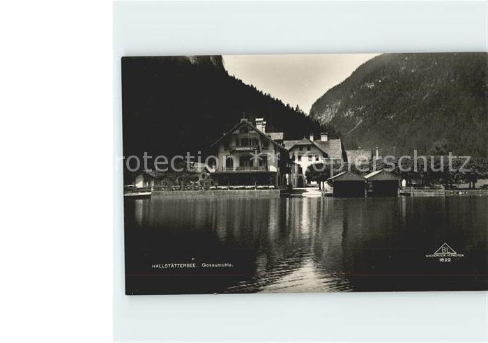 Hallstatt Austria Gosaumühle Hallstättersee