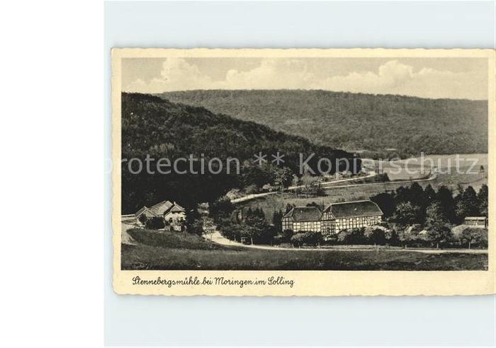 Moringen Stennebergsmuehle im Solling Bahnpost