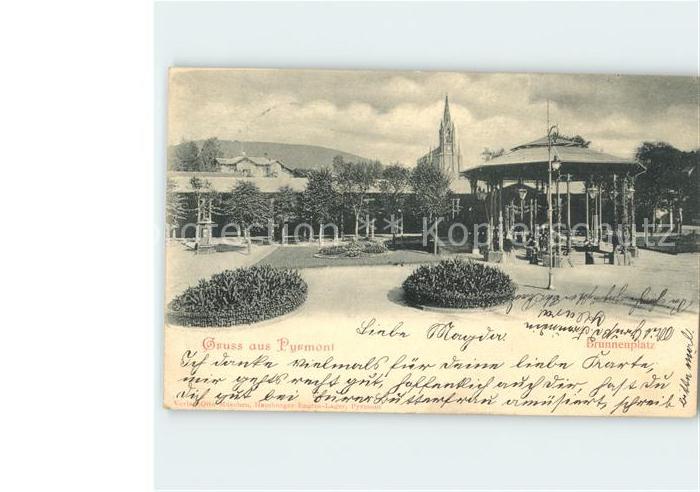 Bad Pyrmont Brunnenplatz Pavillon