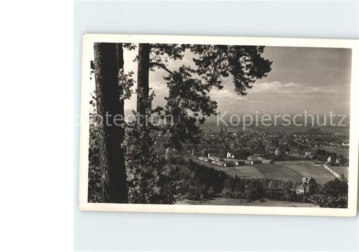Schoenberg Maehren Panorama Ostsudetengau