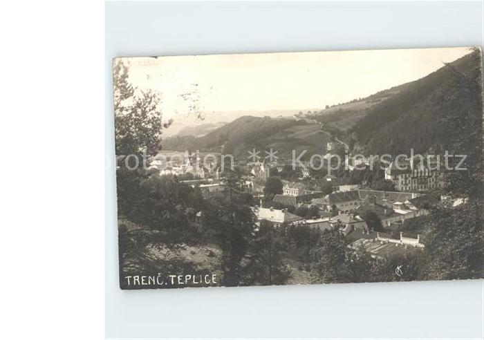 Teplice Blick über die Stadt