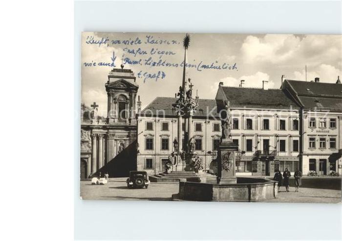 Mikulov Nikolsburg Suedmaehren Brunnen