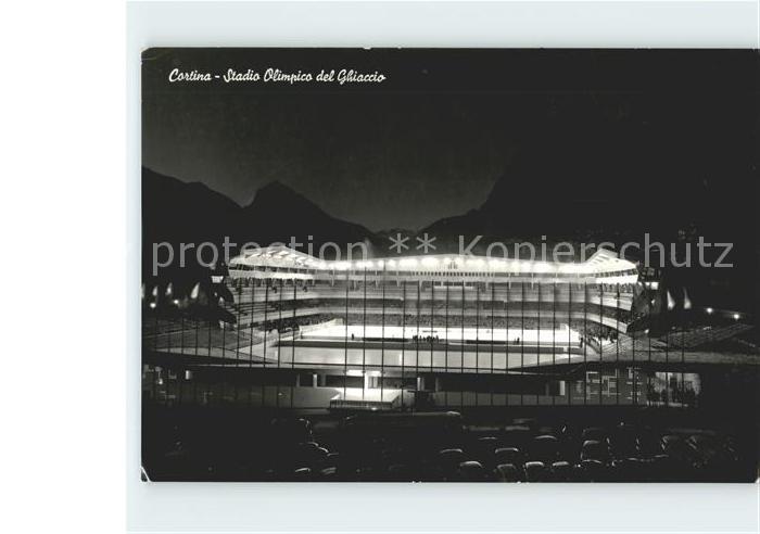 Cortina d Ampezzo Stadio Olimpico del Ghiaccio Olympiastadion