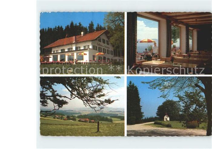 Obertrum See Gasthaus Kaiserbuche Haunsberg Kapelle